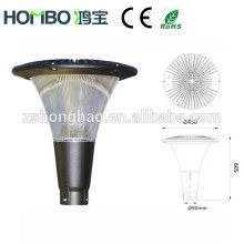 Fábrica de Hongbao Ventas calientes HB-035-04 Luz del jardín del CE ROHS 30w-50w LED luz llevada solar del jardín